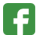 A green square with the facebook logo in it.